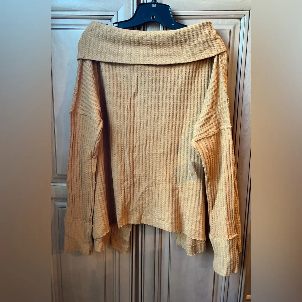 NWT Free People Juicy Long Sleeve Knit Thermal